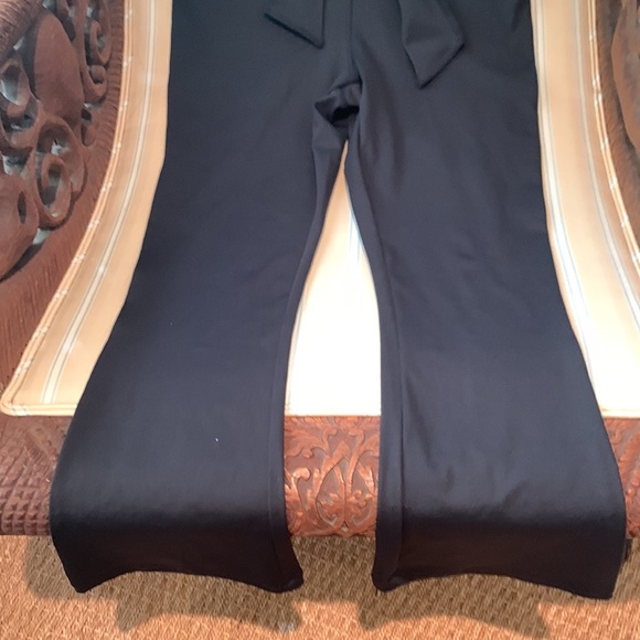 FREE PEOPLE MOVEMENT AFTER HOURS PLUNGE NECK JUMPSUIT IN BLACK SIZE MEDIUM - Picture 12 of 16